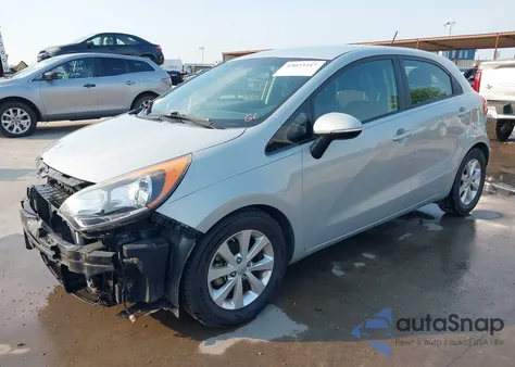 2014 Kia Rio Ex from USA, damaged, VIN KNADN5A39E6320251